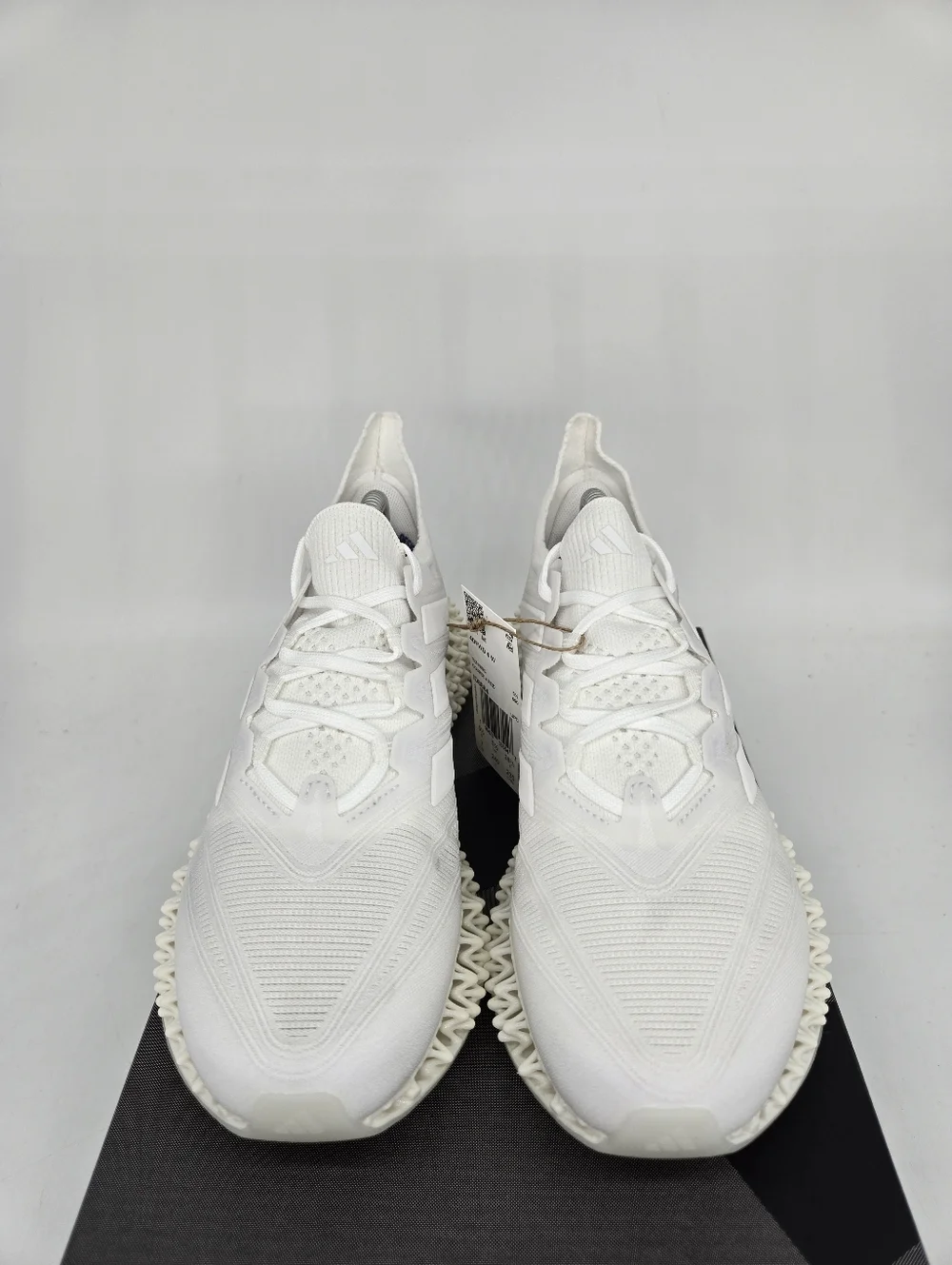 Adidas Women's 4DFWD 4 Triple White Running Shoes Size 7.5 New - Picture 2 of 8